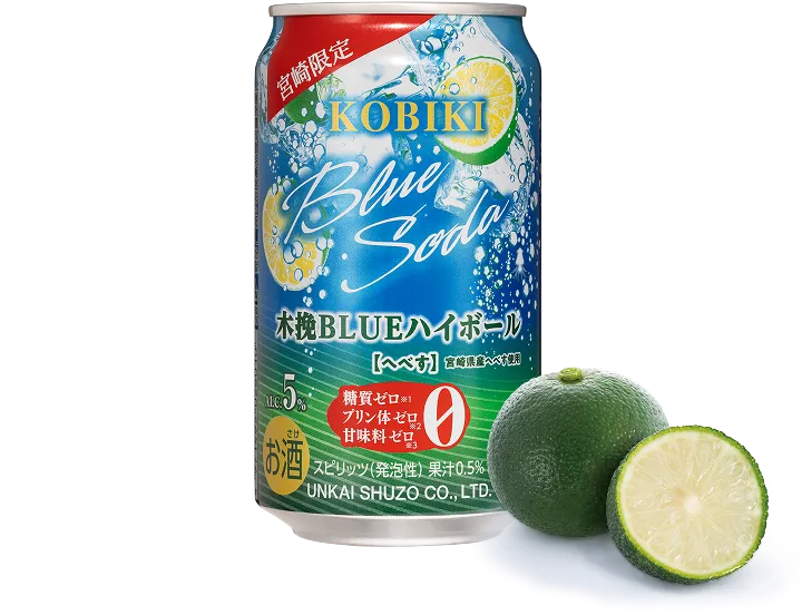 木挽BLUEハイボール へべす